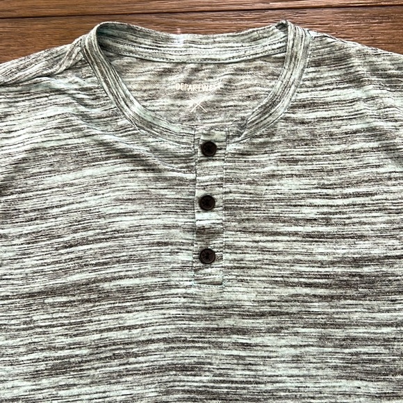 DepartWest boys heather green three button t-shirt - Picture 7 of 8